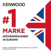 mixer-kneder met kom Kenwood KMX750BK 1000 W - thumbnail