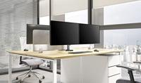 Neomounts DS70-750BL2 monitor bureausteun monitorarm - thumbnail