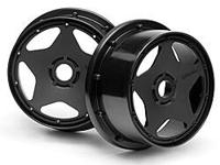 Super star wheel black (120x60mm/2pcs) - thumbnail