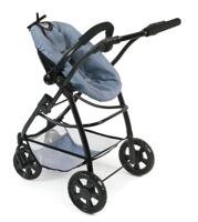 Combi-poppenwagen Emotion All in 1 - Blue Jeans - thumbnail
