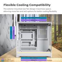 Montech HS02 PRO Wit - thumbnail