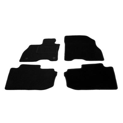 Automatten op maat - zwart stof - Nissan Leaf vanaf 2017-