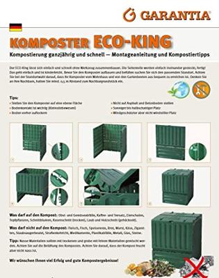 GARANTIA Compostbak Eco-King (400 L) GARANTIA Compostbak Eco-King (400 L)