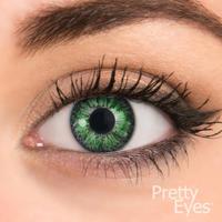 Pretty Eyes 1-Maand kleurlens 2P groen (2 st) - thumbnail