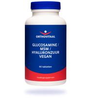 OrthoVitaal Glucosamine / MSM / Hyaluronzuur vegan 90 Tabletten - thumbnail