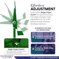 Manhasset 4801-G Symphony Stand lessenaar groen - thumbnail