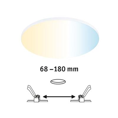 Paulmann 79957 LED-inbouwpaneel 18 W Warmwit Wit