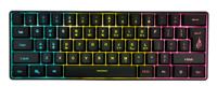 Surefire Gaming KingPin X1 Gaming-toetsenbord Kabelgebonden, USB QWERTY, US-Engels Zwart Verlicht, Multimediatoetsen - thumbnail