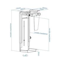 Muurbeugel TooQ TQMUD01 - thumbnail