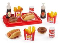 Ecoiffier 100% chef hot dog set - 25dlg. - thumbnail