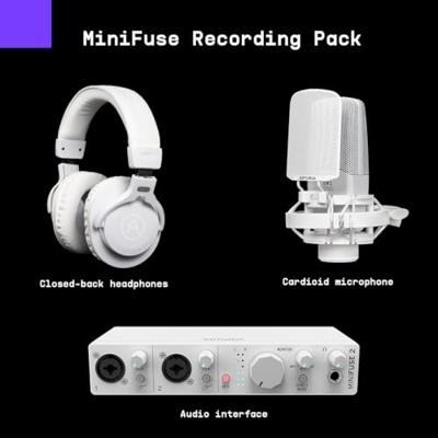 Arturia MiniFuse Recording Pack White