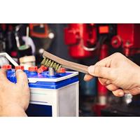 TOOLCRAFT Bougieborstel Hout, Messing 200 mm 1 stuk(s) - thumbnail