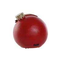Kerstversiering Home ESPRIT Rood Gouden Muzikaal 26,5 X 24 X 27 cm - thumbnail