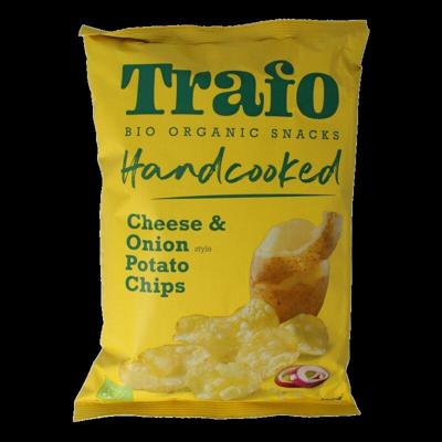 Chips handcooked kaas & ui bio 125 Gram