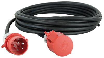 Showtec 32A krachtstroomkabel 5x4mm 10 meter