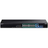 TRENDnet PoE+ Switch 8-Port Gigabit PoE Switch Rack monteerbaar, tot 30 W per poort met 105 W totaal vermogen, 440 W. 18-Port Mixed - thumbnail