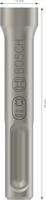 Bosch Accessories 2608690010 Bosch Power Tools Aarde aandrijfstang Gezamenlijke lengte 58 mm SDS-Plus 1 stuk(s) - thumbnail