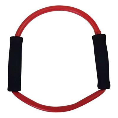 Tunturi Tubing met Handvatten | Resistance tube | Zwaar | Rood