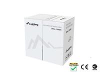 LANBERG CAT.5E UTP KABEL 305M CU DRAAD ZWART FLUKE - thumbnail