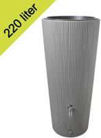 Garantia design regenton Linus 220 liter met bloembak - thumbnail