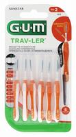 GUM Trav-ler rager 0.9 mm (oranje) 6 Stuks - thumbnail