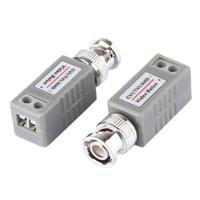 2 stk 202E-HD-CVI/TVI/AHD 1CH passieve Video Balun coax Adapter - thumbnail