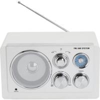 Denver TR-63W Radio AM, FM AUX Wit - thumbnail