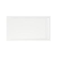 Douchevloer Xenz Easy Tray | 140x80 cm | Incl.Gootcover en Afvoersifon | Acryl | Rechthoek | Wit glans - thumbnail