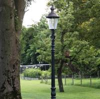 KS Verlichting Nostalgische buitenlantaarnDusseldorf zwart - 801 - thumbnail