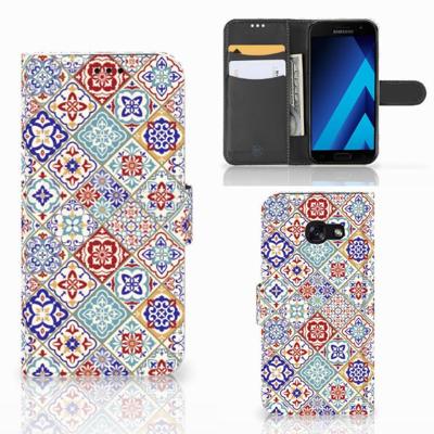 Samsung Galaxy A5 2017 | Bookcase | Tiles Color
