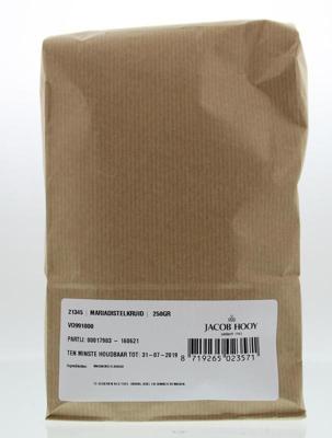 Jacob Hooy Mariadistelkruid gesneden 250 Gram Jacob Hooy Mariadistelkruid gesneden 250 Gram