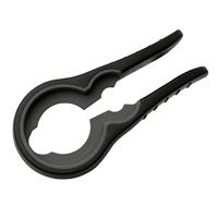 Fackelmann Food&More pot- en flesopener zwart/grijs - thumbnail