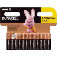 Duracell Alka AAA-batterijen set 12-delig - thumbnail