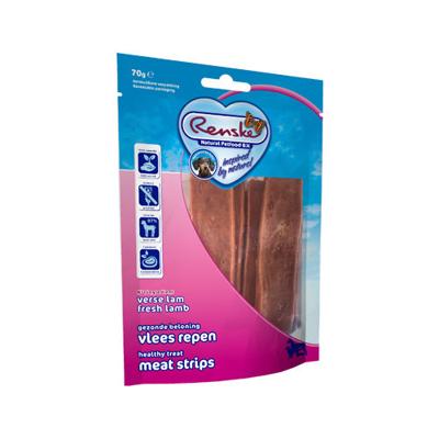 Renske Gezonde Beloning vleesrepen lam 70g - thumbnail