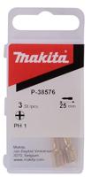 Makita Accessoires Schroefbit PH1x25 diamant - P-38576 - thumbnail