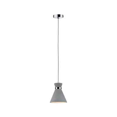 Paulmann Verve 70890 Hanglamp LED E27 20 W Beton-grijs, Chroom Paulmann Verve 70890 Hanglamp LED E27 20 W Beton-grijs, Chroom