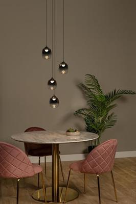 Lucide TAMINO - Hanglamp - Ø 36 cm - LED Dimb. - 4x5,2W 3000K - Zwart