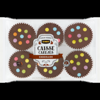 Jumbo Caisse Cakejes Chocolade 6 Stuks - thumbnail