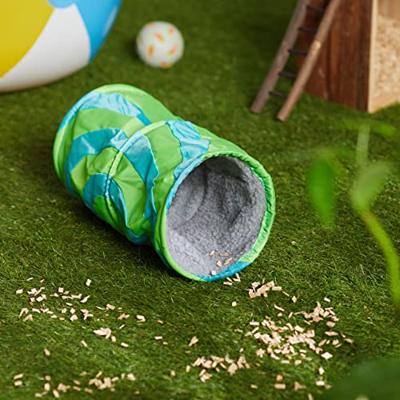 TRIXIE TUNNEL CAVIA GRIJS / GROEN 35X15X15 CM 2 ST - thumbnail