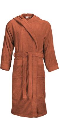 The One Classic Badjas met capuchon 420 gram Terra Spice-L/XL