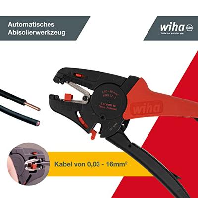 Automatische Striptang 0,03-16,00 mm² in blister WIHA