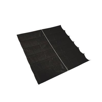 Nesling Prosail waterproof harmonica schaduwdoek grijs 2.97 x 2.97 meter
