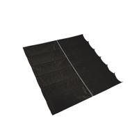 Nesling Prosail waterproof harmonica schaduwdoek grijs 2.97 x 2.97 meter - thumbnail