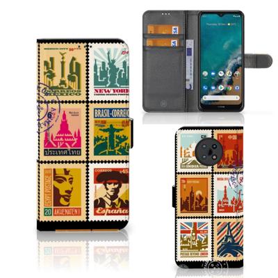 Nokia G50 | Flip Cover | Postzegels Nokia G50 | Flip Cover | Postzegels