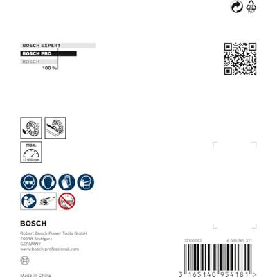 Bosch Accessoires X-LOCK Kegelborstel gegolfde draad 115mm Staal 0.3mm - 1 stuk(s) - 2608620732