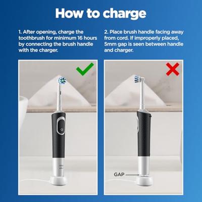 Oral-b Vitality Tandenborstel Cross-action Zwart Oral-b Vitality Tandenborstel Cross-action Zwart