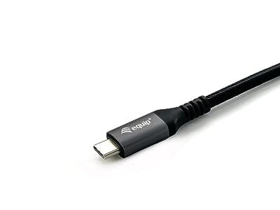Equip 128371 USB-kabel 1 m USB 3.2 Gen 2 (3.1 Gen 2) USB C Zwart