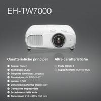 Epson EH-TW7000 4K PRO-UHD-projector Beamer Wit - thumbnail