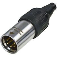 Neutrik NC5MX-TOP kabel-connector XLR Zwart, Zilver - thumbnail