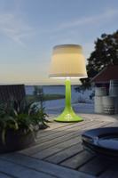 Solar tafellamp met LED verlichting - Groen - thumbnail